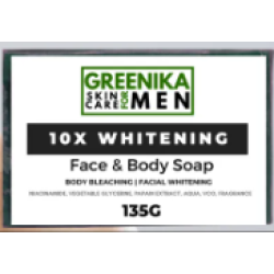 10X WHITENING SOAP FOR MEN Greenika Bleaching Soap