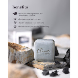 Beautederm Beau Charcoal Exfoliating Soap